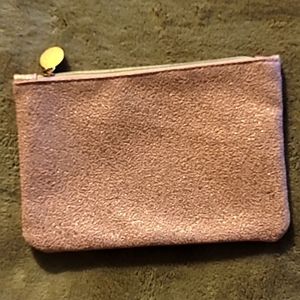 Ipsy Makeup Bag Pink Textured